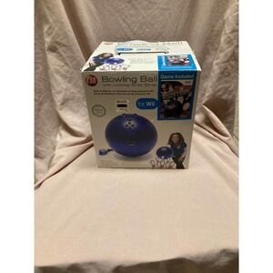 CTA Bowling Ball With Locking Wrist Strap For Nintendo Wii